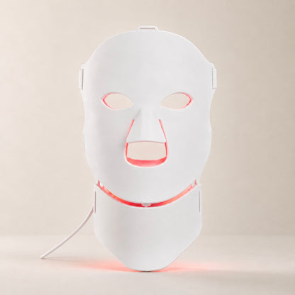 Masque LED visage et cou multi-couleurs